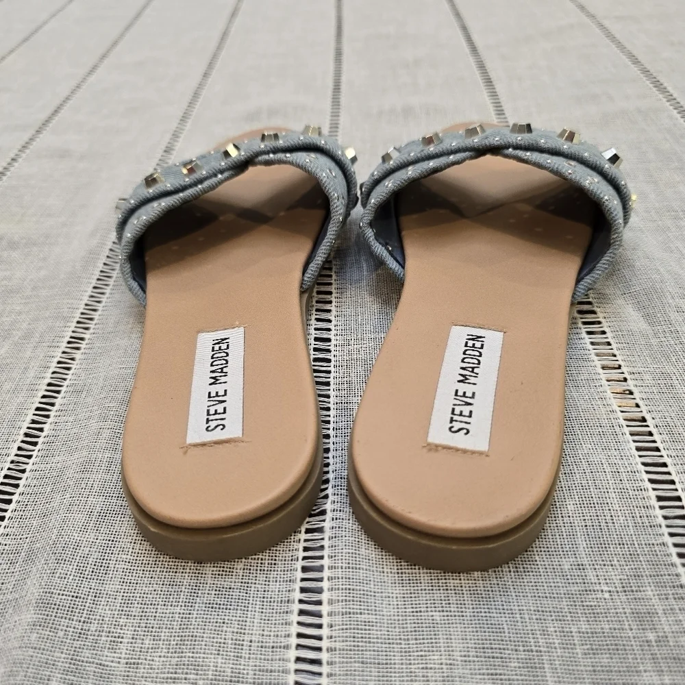 Steve Madden Kayra Sandal Women’s 7.5 Denim